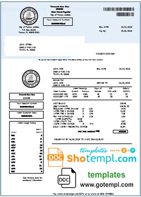 florida city water payment.